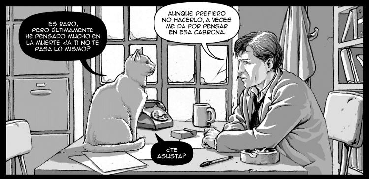 El detective Heredia debuta en el cómic con historias inéditas | La Un tiroteo de negras (2003-2013)